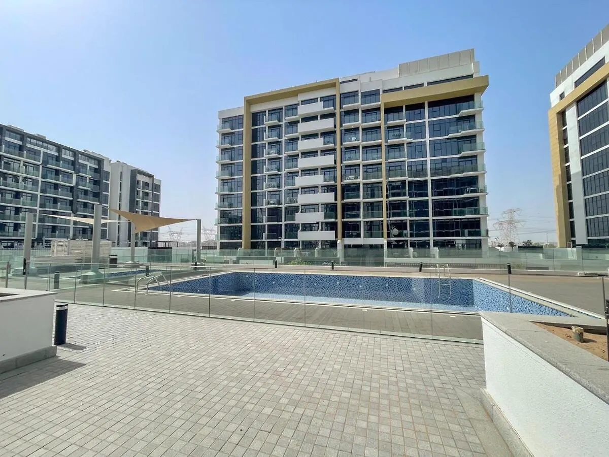 公寓 Cozy & Stylish Studio For 4 In Meydan 迪拜 阿拉伯联合酋长国